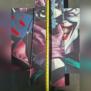 Joker Graphic Skateboard Deck Set - Purple, Teal & Red Artwork